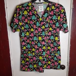 Turtle scrub top xs